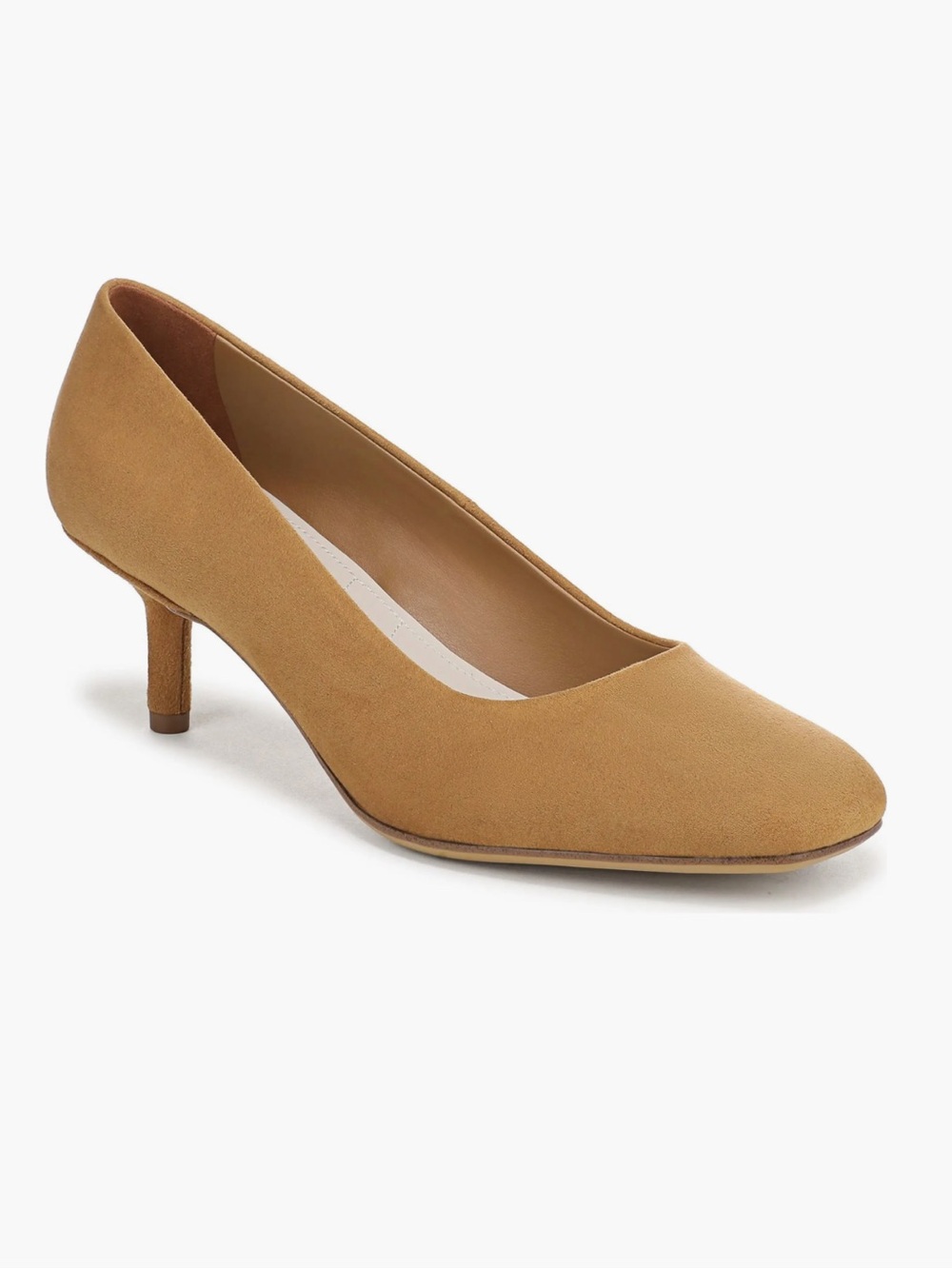 🆕 Franco Sarto Linza Square Toe Pump Kitten Heel sz 8
